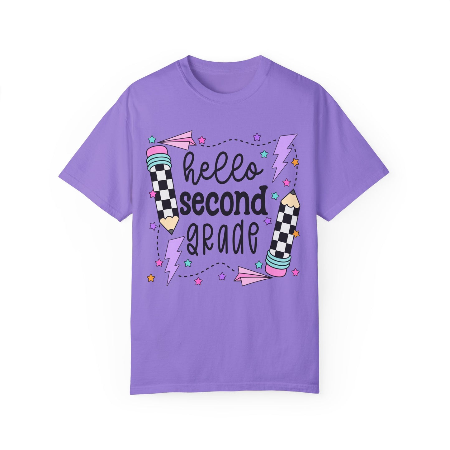 Hello 2nd Grade Teacher Tee