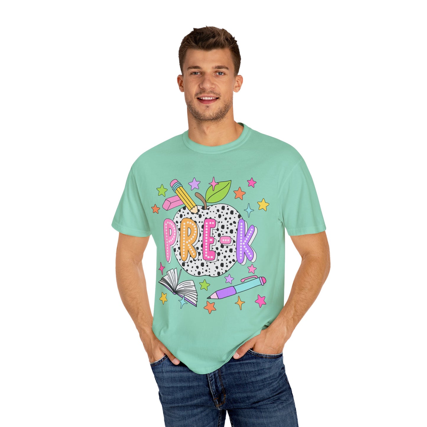 Pre-K Dalmatian Dot Teacher Tee