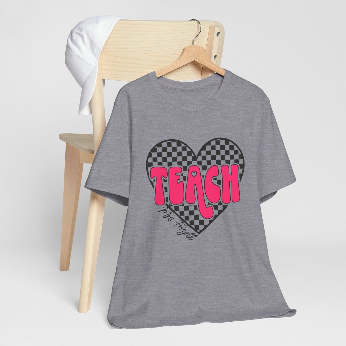 PERSONALIZED Teacher Heart Tee