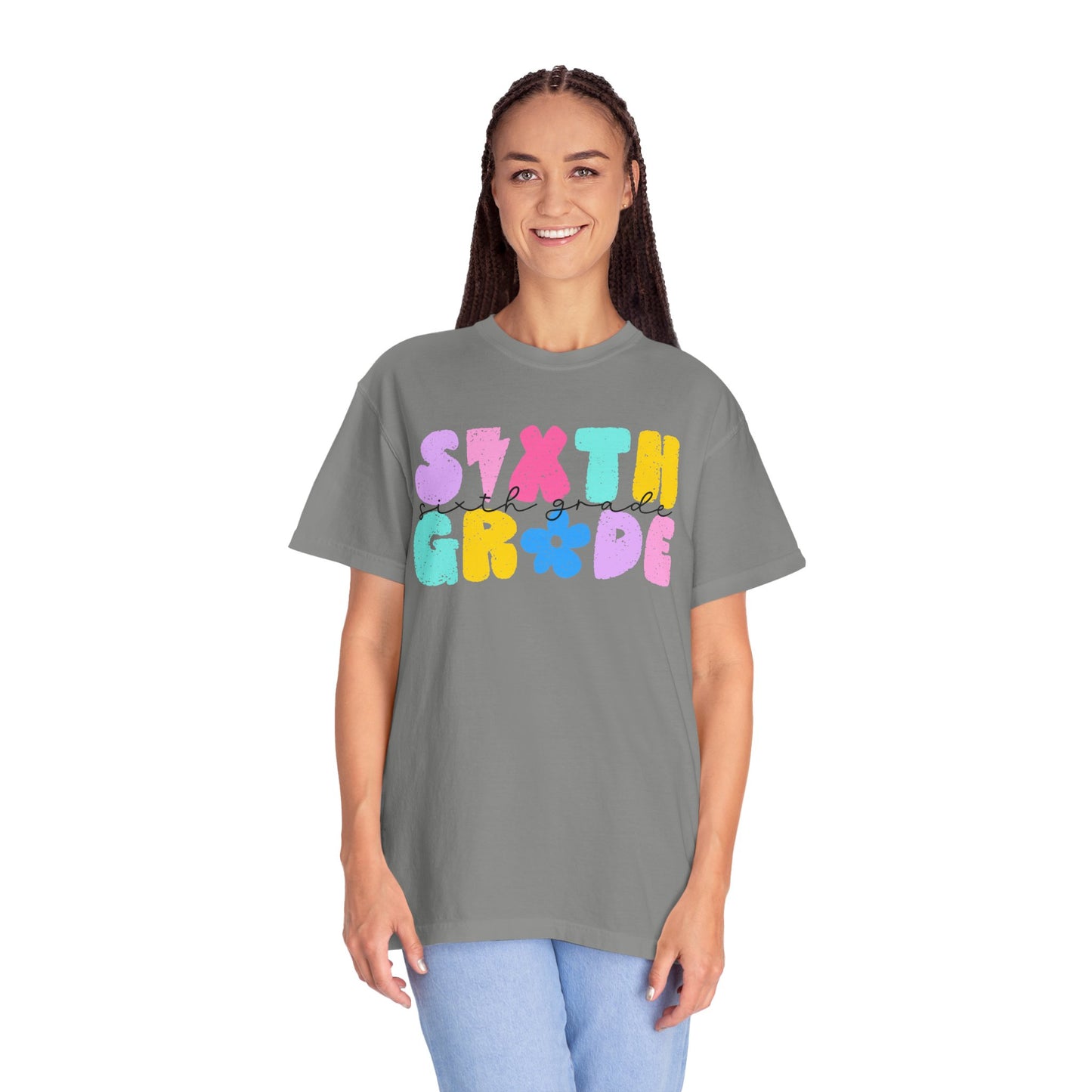 6th Grade Flower Power Tee