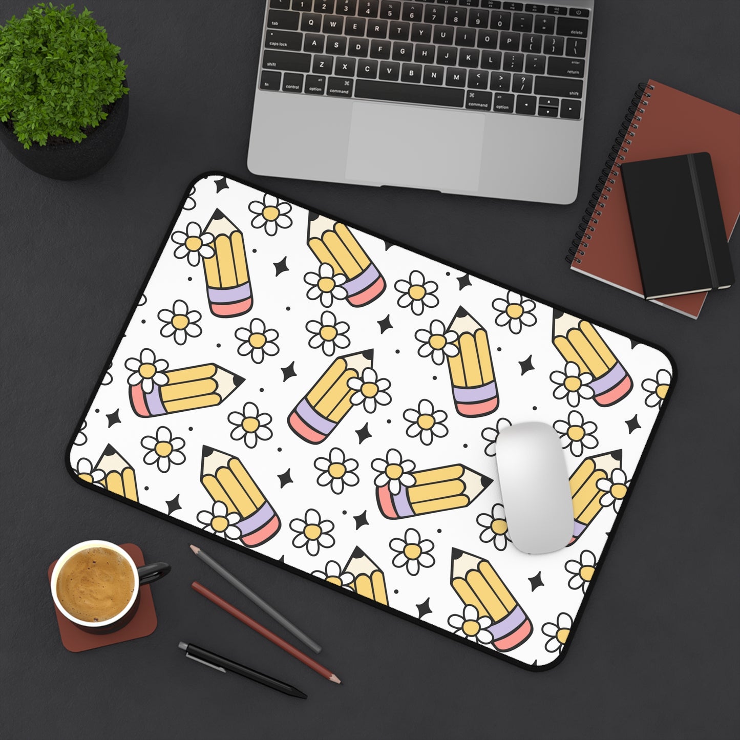 Pretty Little Pencil Desk Mat