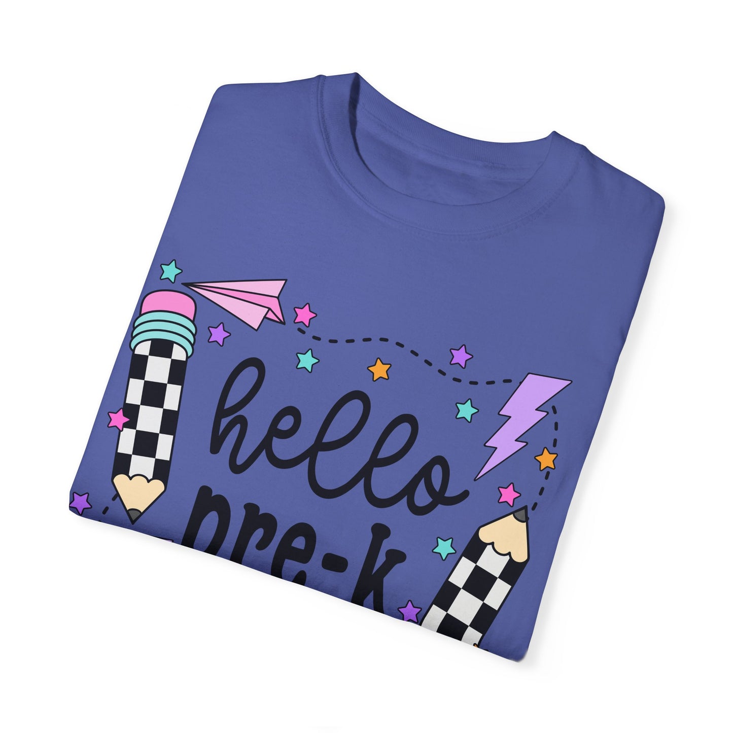 Hello Pre-K Teacher Tee