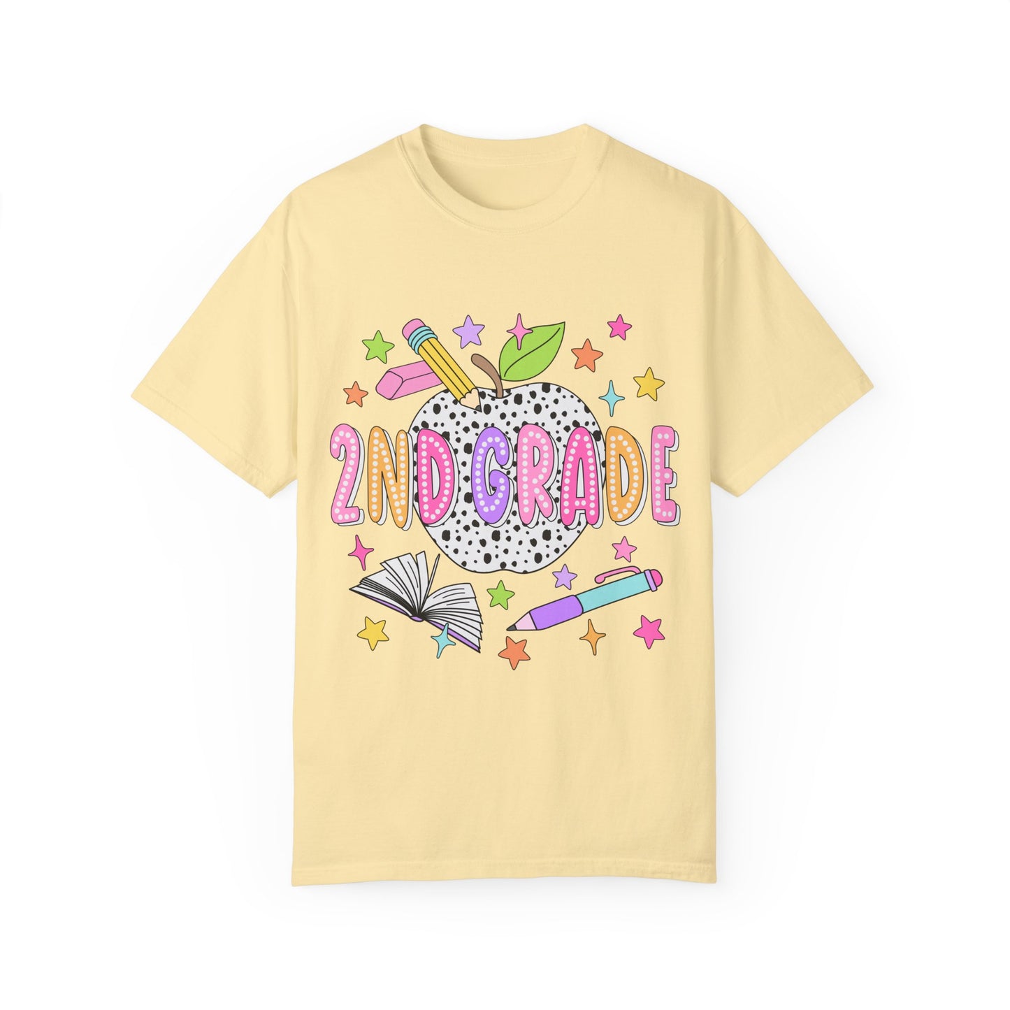 2nd Grade Dalmatian Dot Teacher Tee