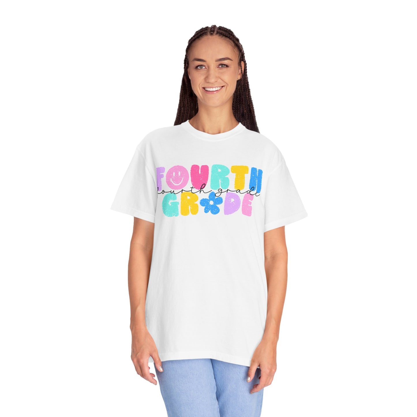 4th Grade Flower Power Tee