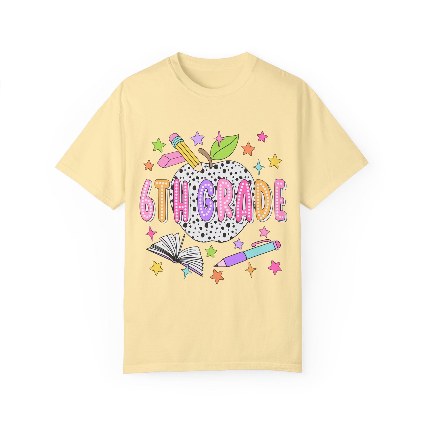 6th Grade Dalmatian Dot Teacher Tee