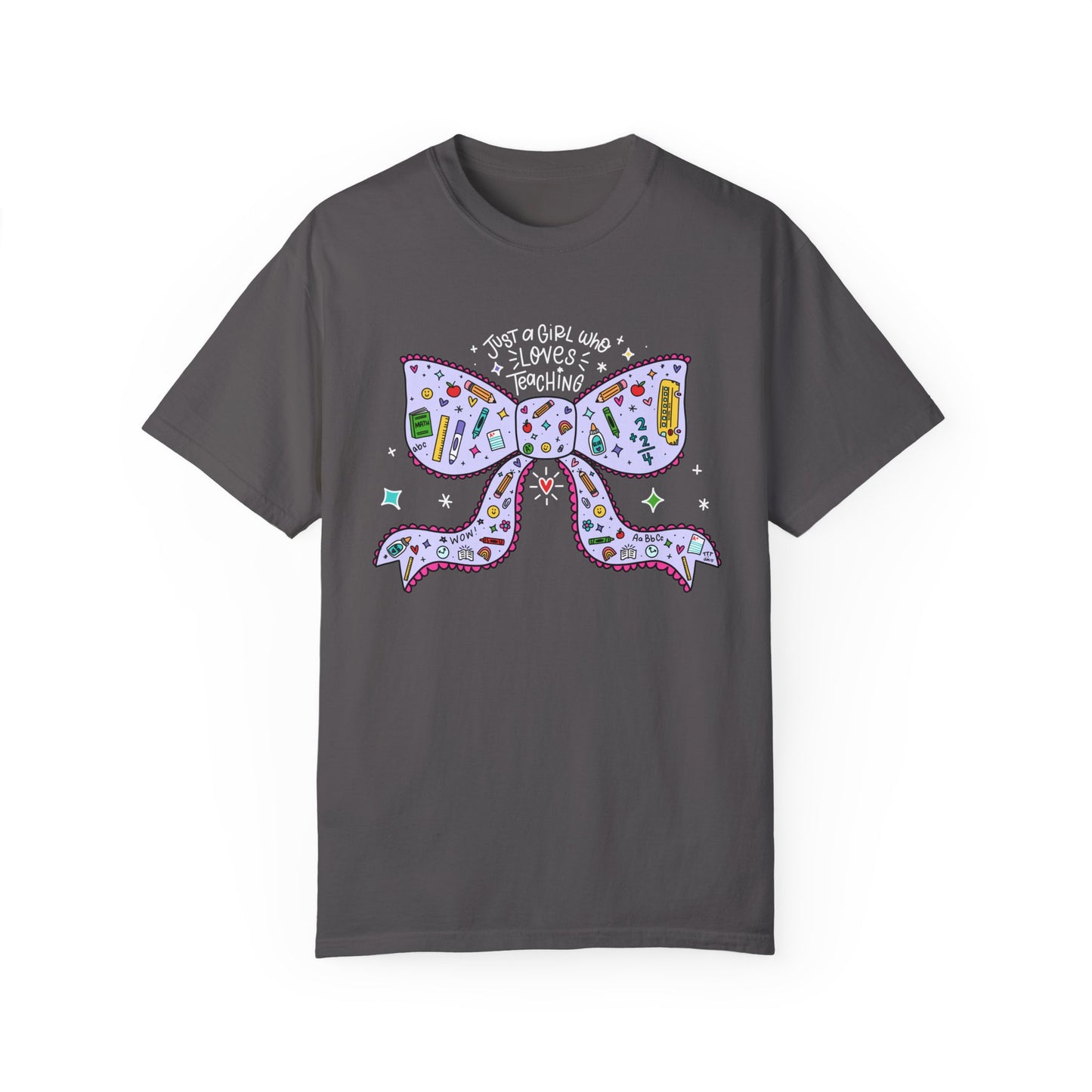 Just A Girl Who Loves Teaching (Lavender) Tee