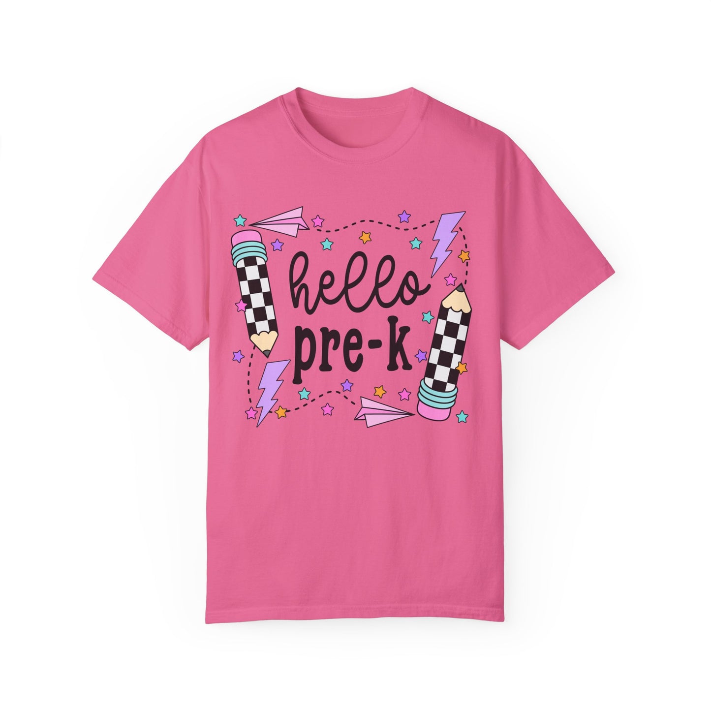 Hello Pre-K Teacher Tee
