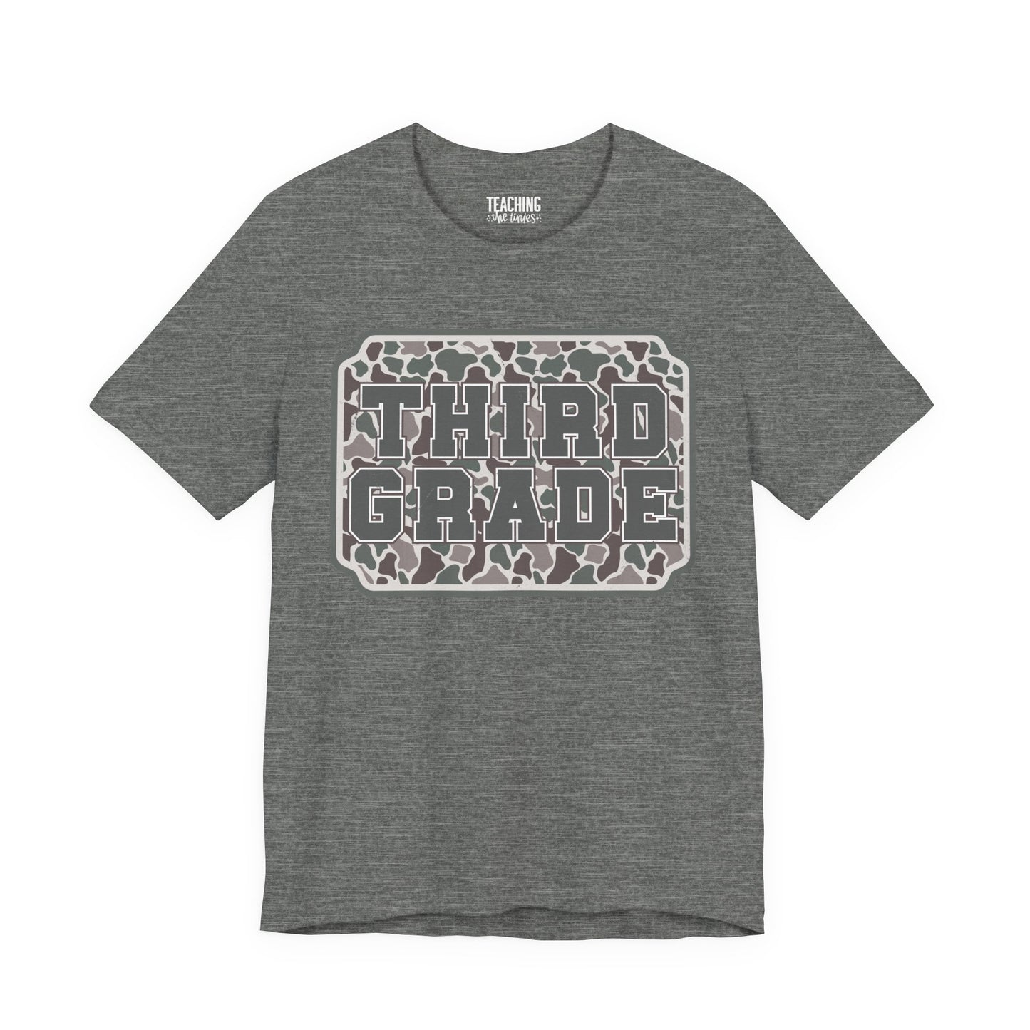 Camo Cutie: Third Grade Tee