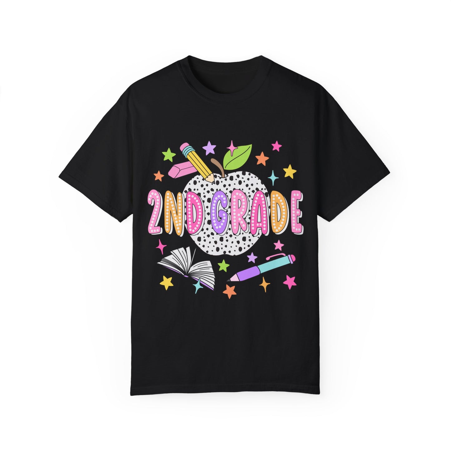 2nd Grade Dalmatian Dot Teacher Tee