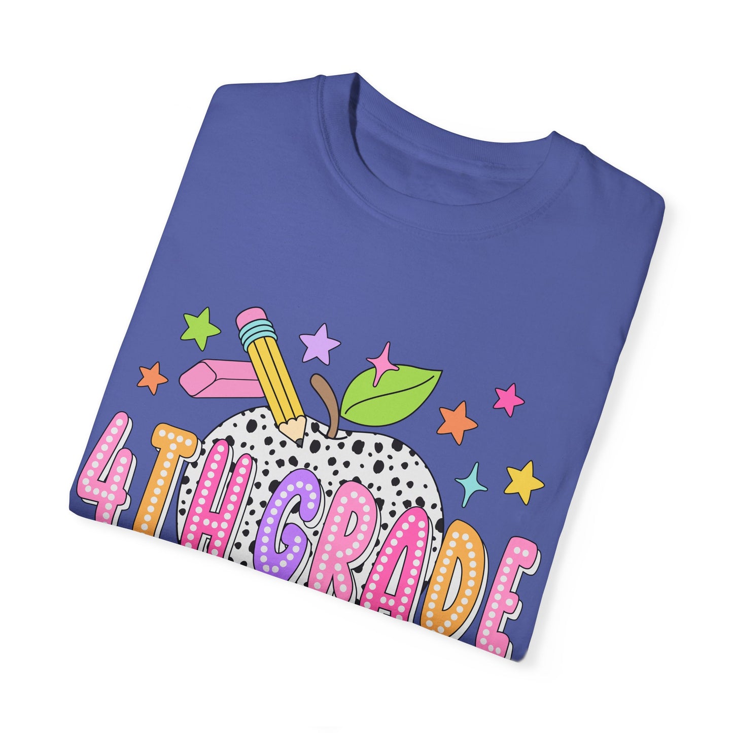 4th Grade Dalmatian Dot Teacher Tee