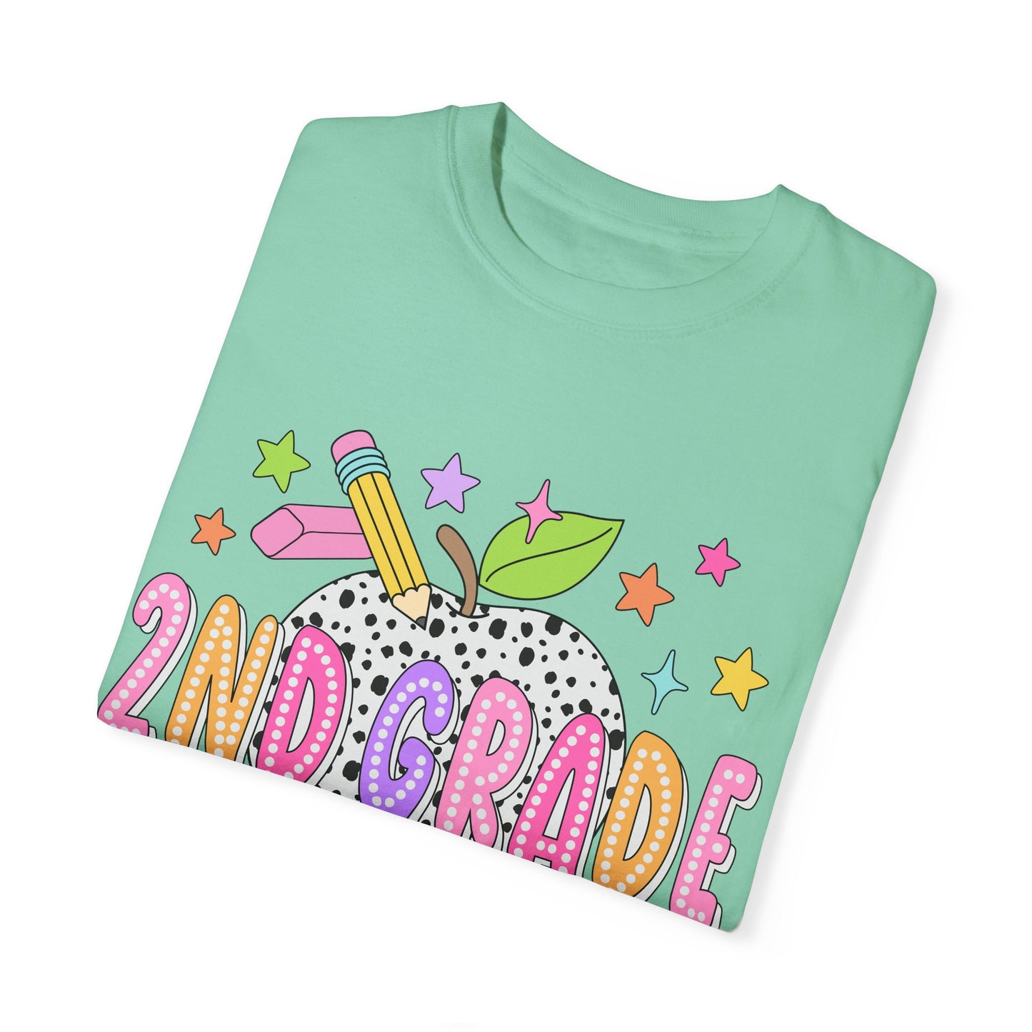 2nd Grade Dalmatian Dot Teacher Tee