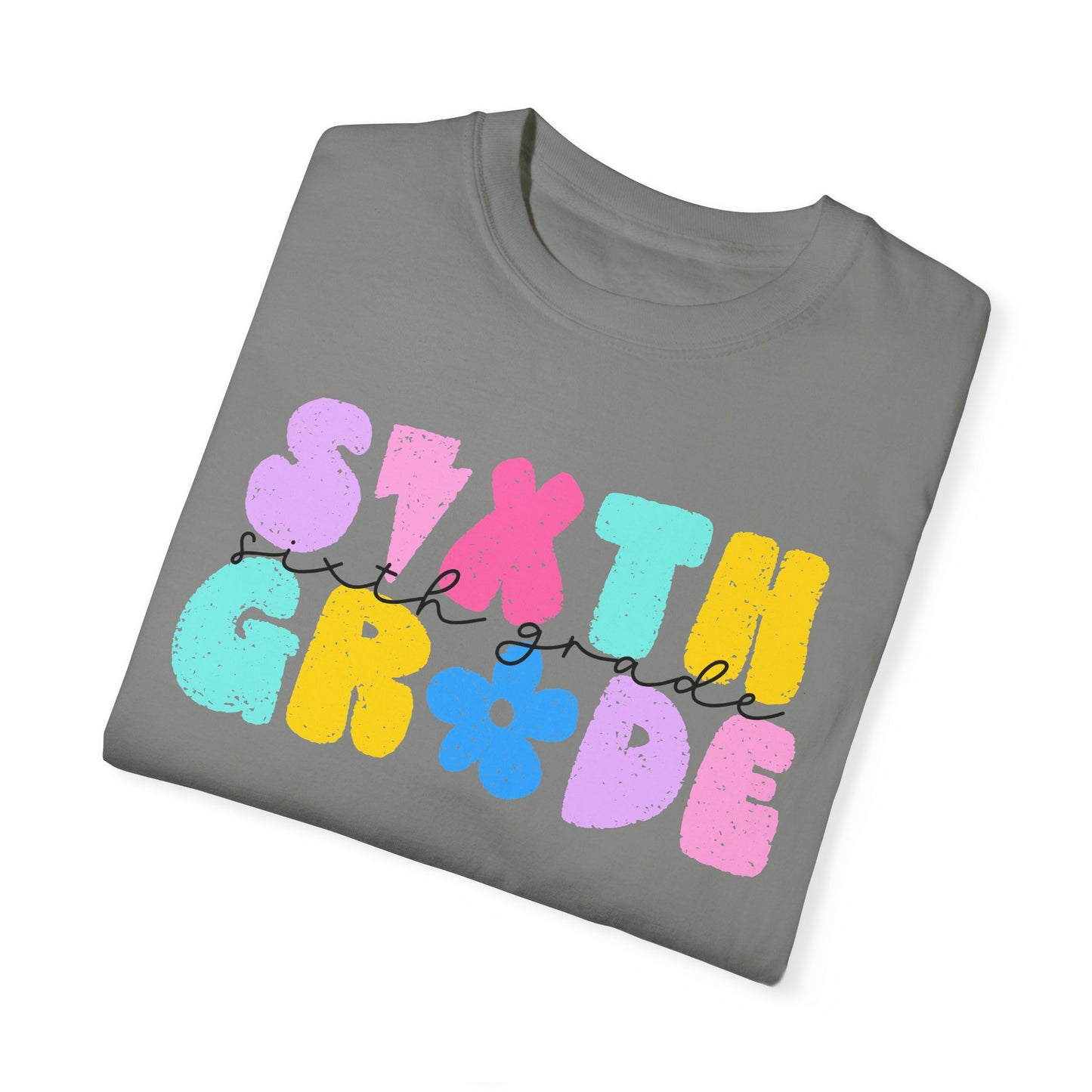 6th Grade Flower Power Tee