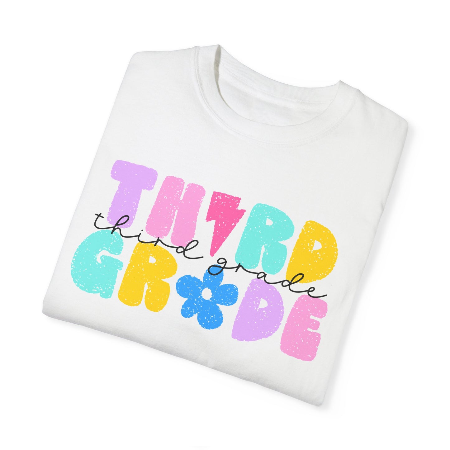 3rd Grade Flower Power Tee