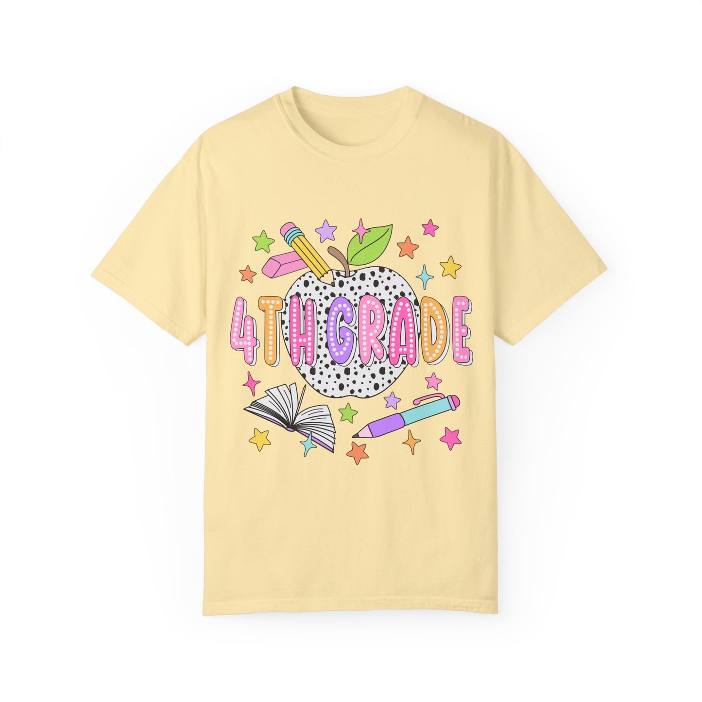 4th Grade Dalmatian Dot Teacher Tee