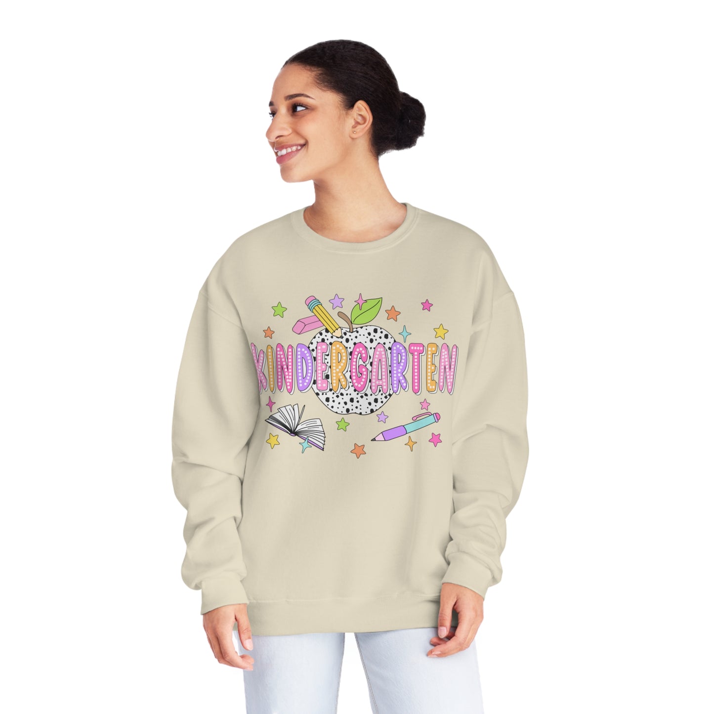 Kindergarten Dalmatian Crewneck Sweatshirt