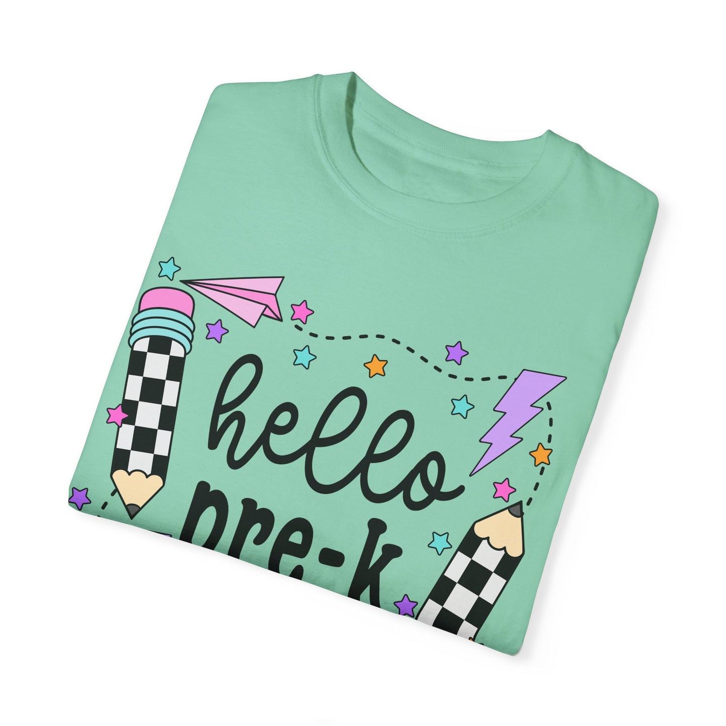 Hello Pre-K Teacher Tee