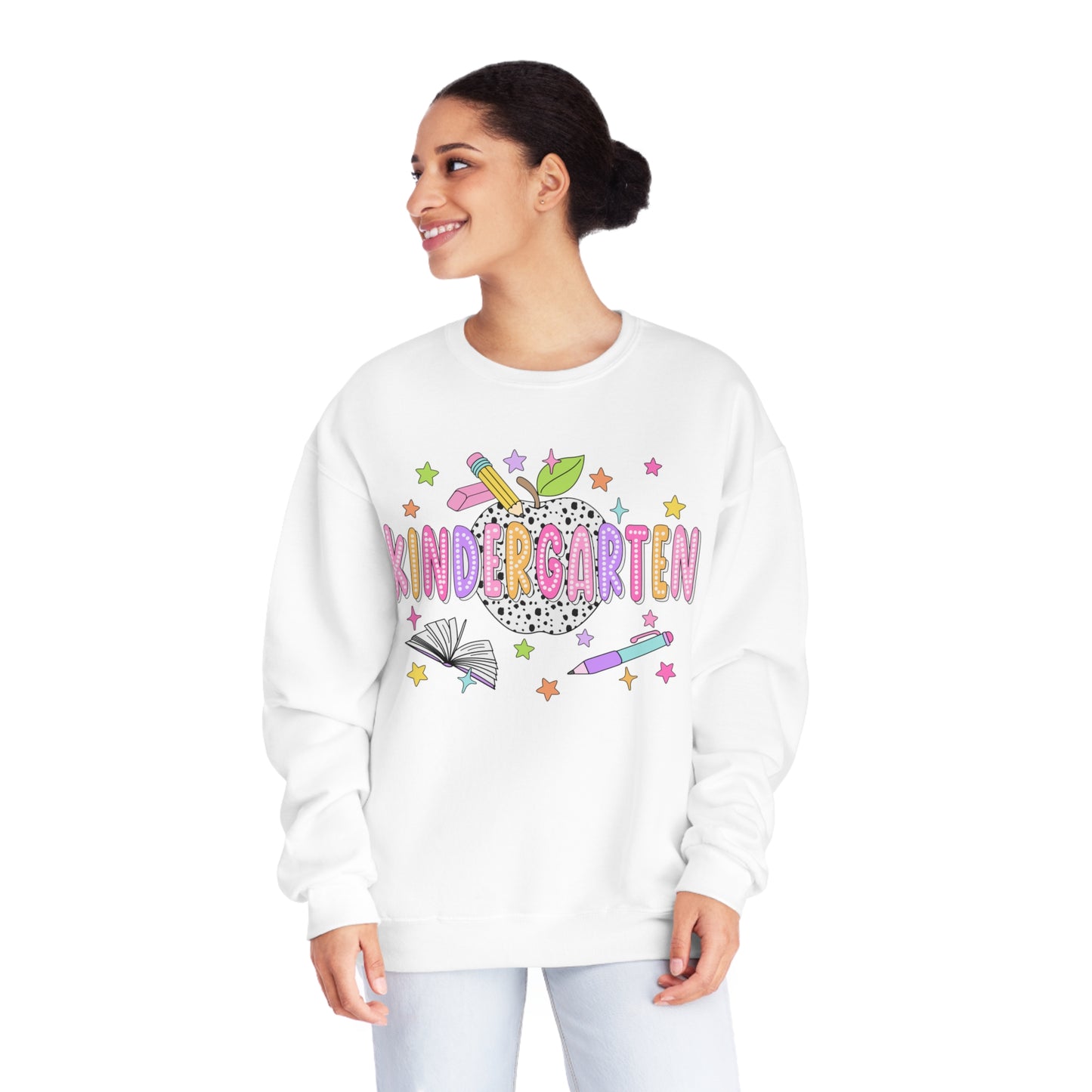 Kindergarten Dalmatian Crewneck Sweatshirt