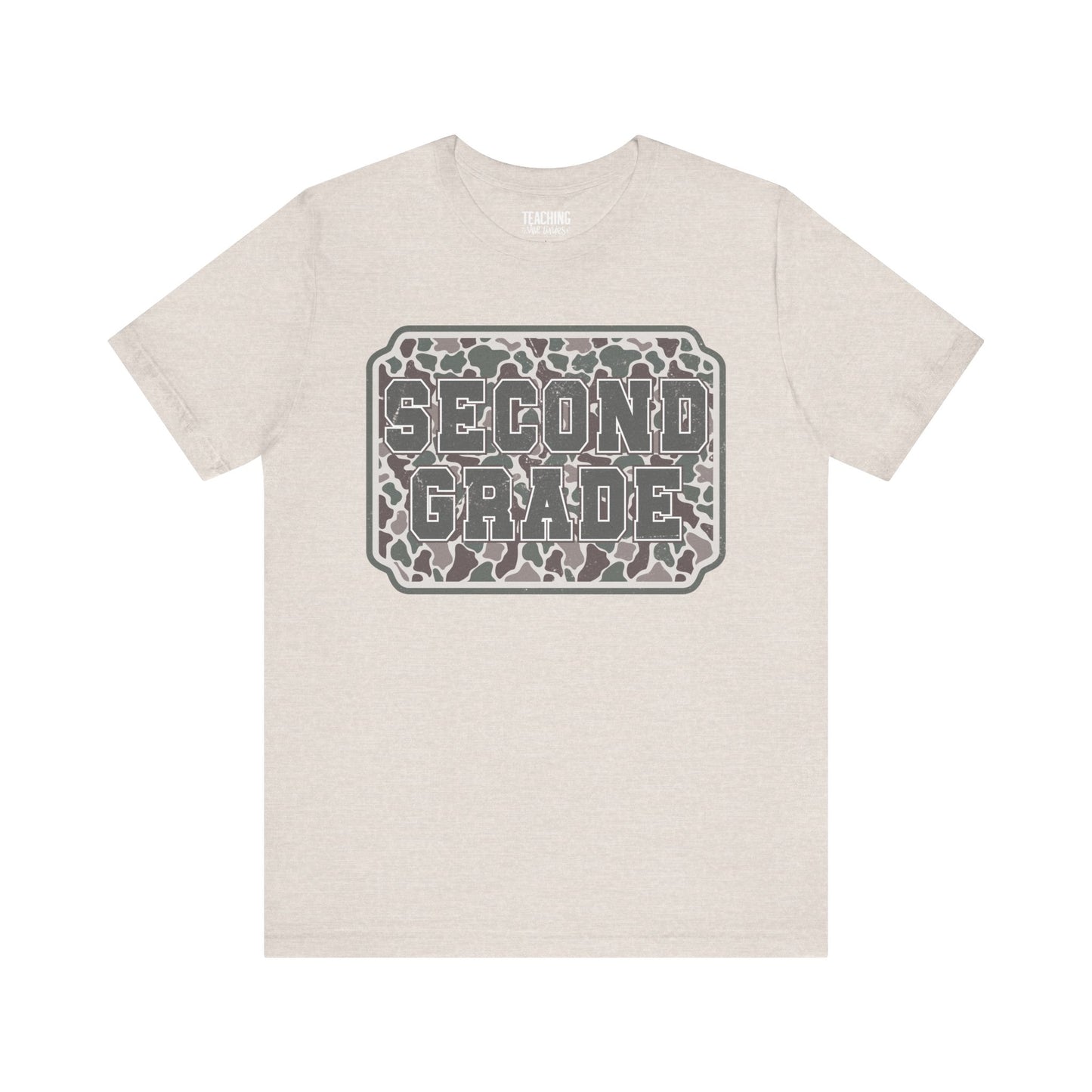 Camo Cutie: Second Grade Tee
