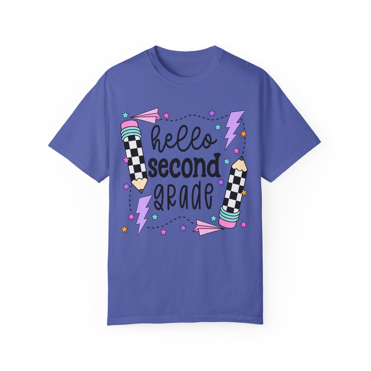 Hello 2nd Grade Teacher Tee