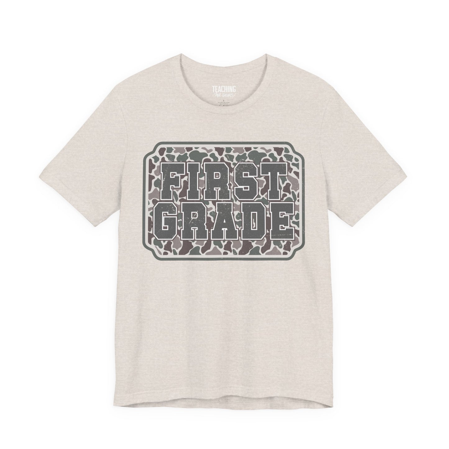 Camo Cutie: First Grade Tee