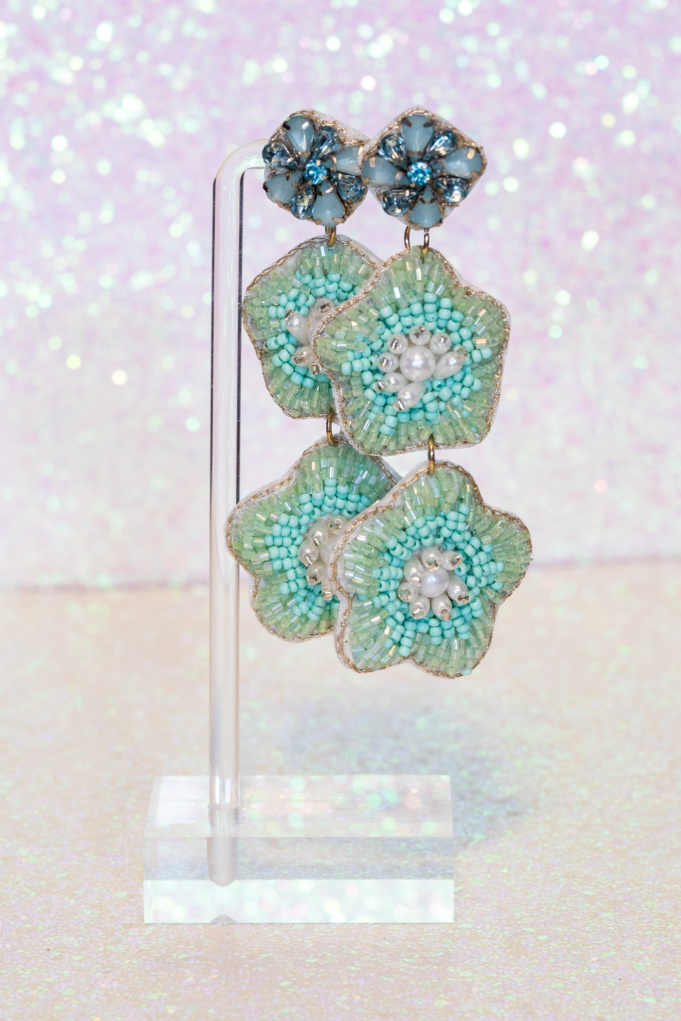 For The Love Of Flowers (In Blue)