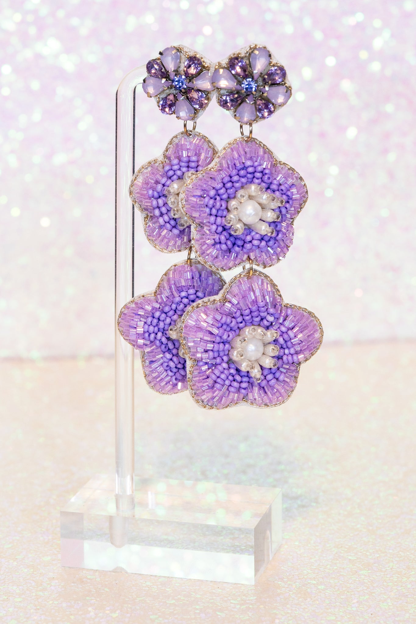 For The Love Of Flowers (In Purple)
