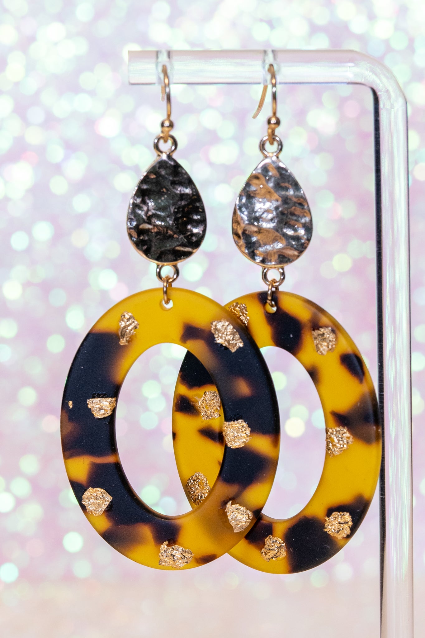 Tortoise Trend Earrings