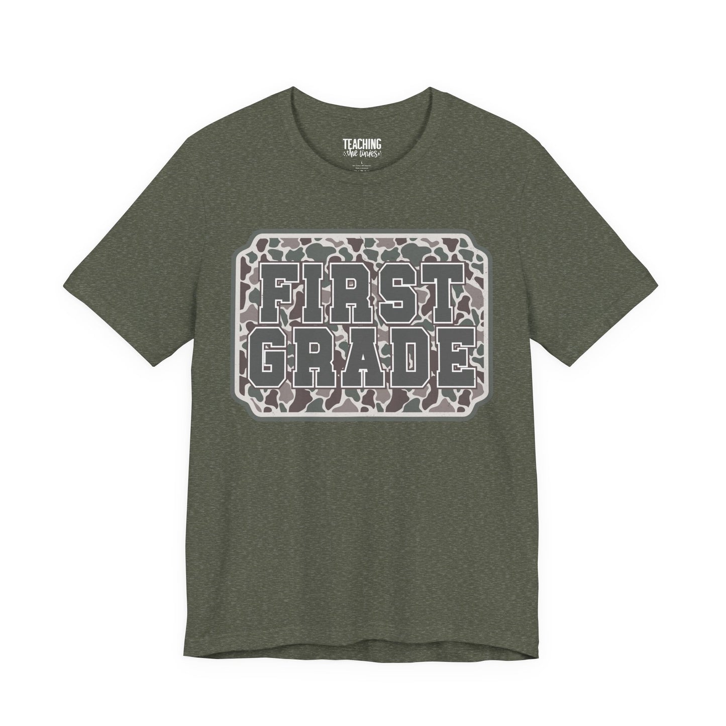 Camo Cutie: First Grade Tee