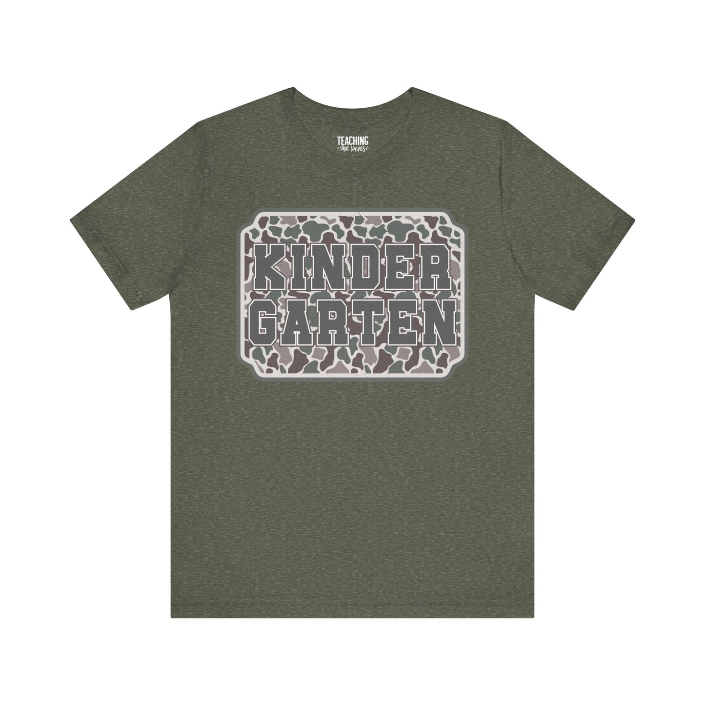 Camo Cutie: Kindergarten Tee