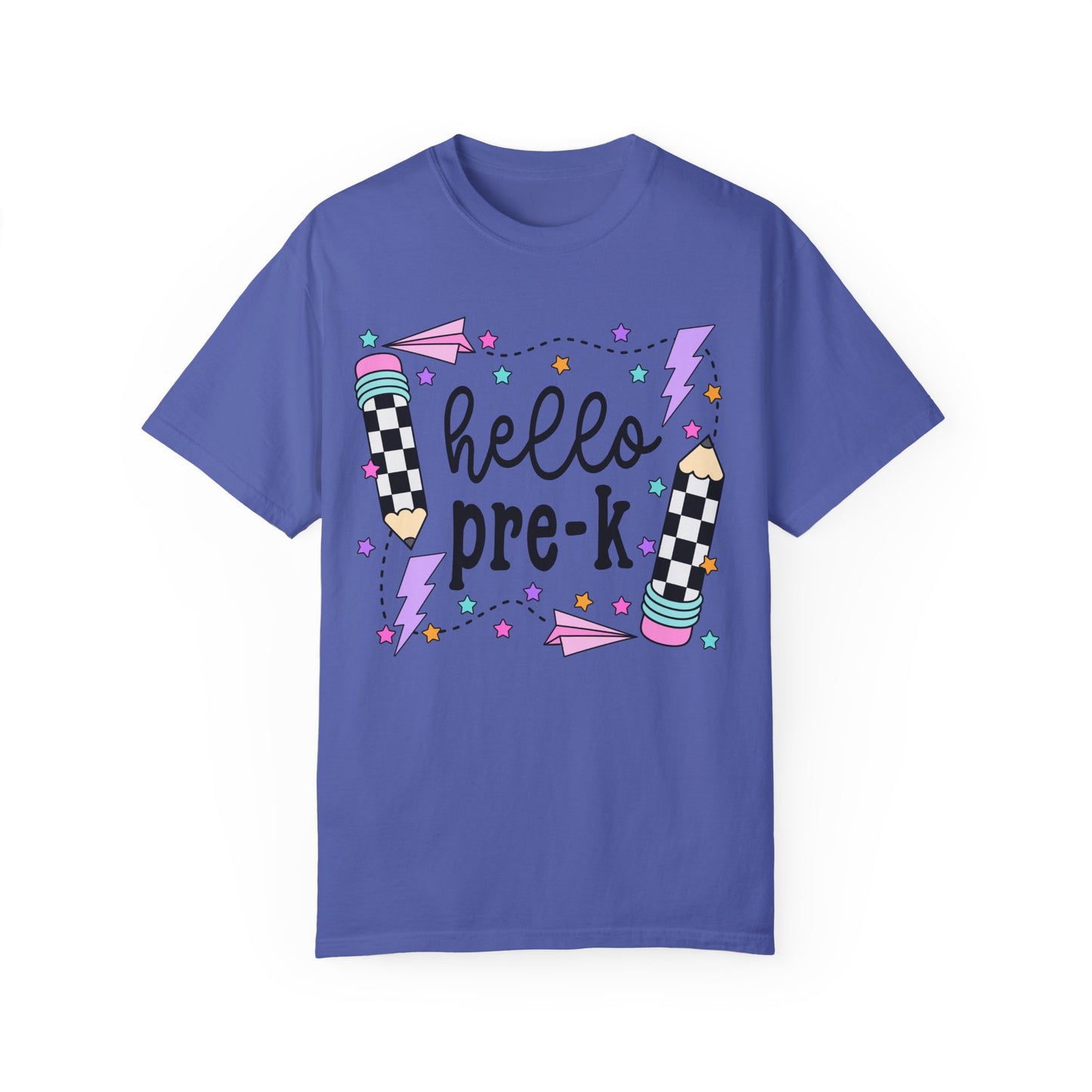 Hello Pre-K Teacher Tee