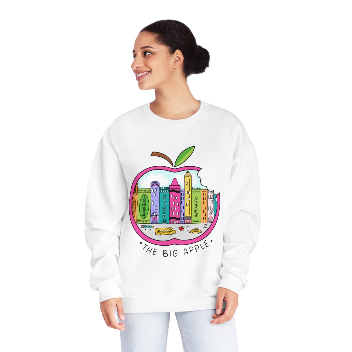 Big (Pink) Apple Sweatshirt