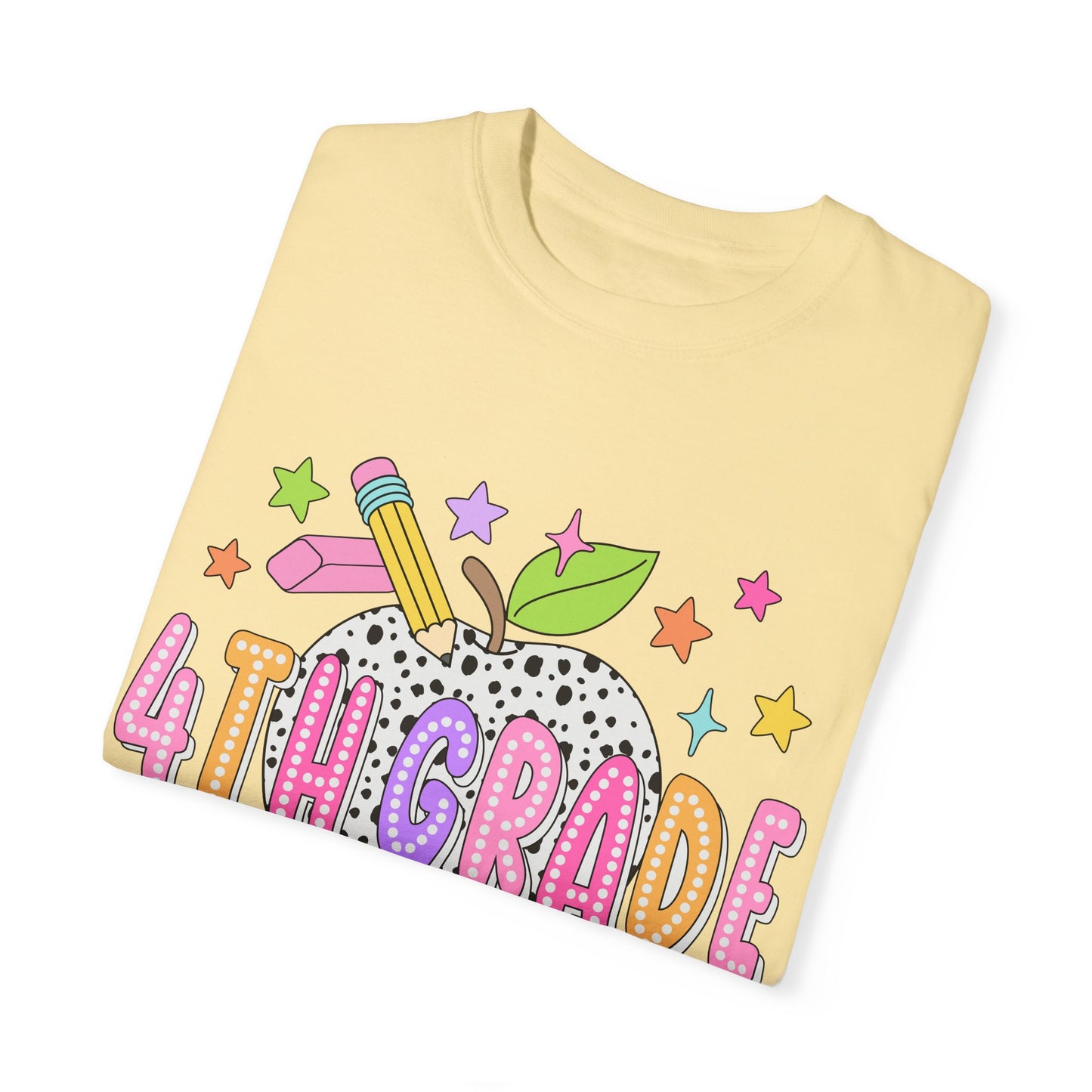 4th Grade Dalmatian Dot Teacher Tee