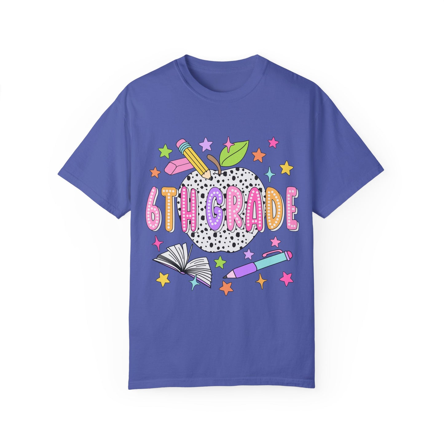 6th Grade Dalmatian Dot Teacher Tee