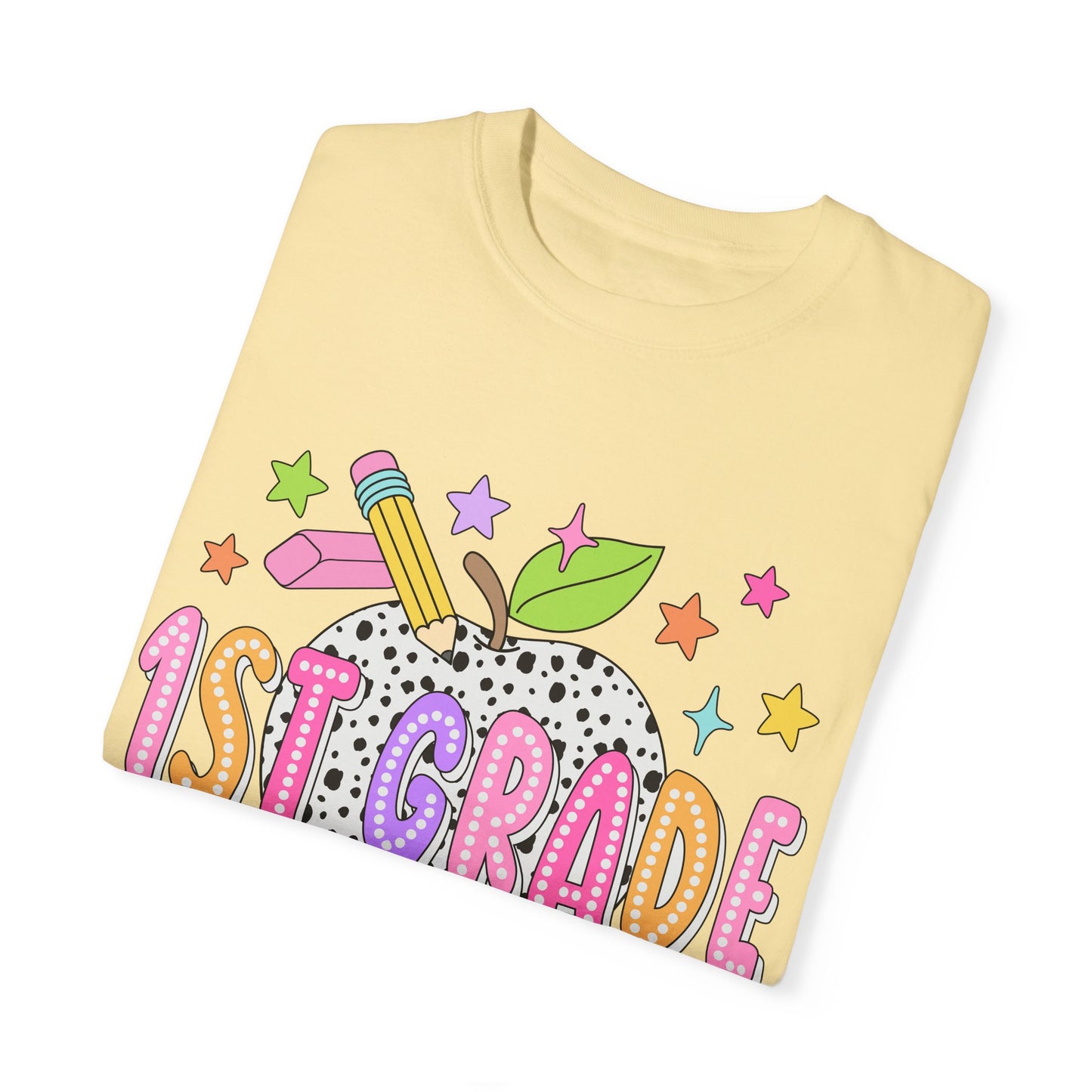 1st Grade Dalmatian Dot Teacher Tee