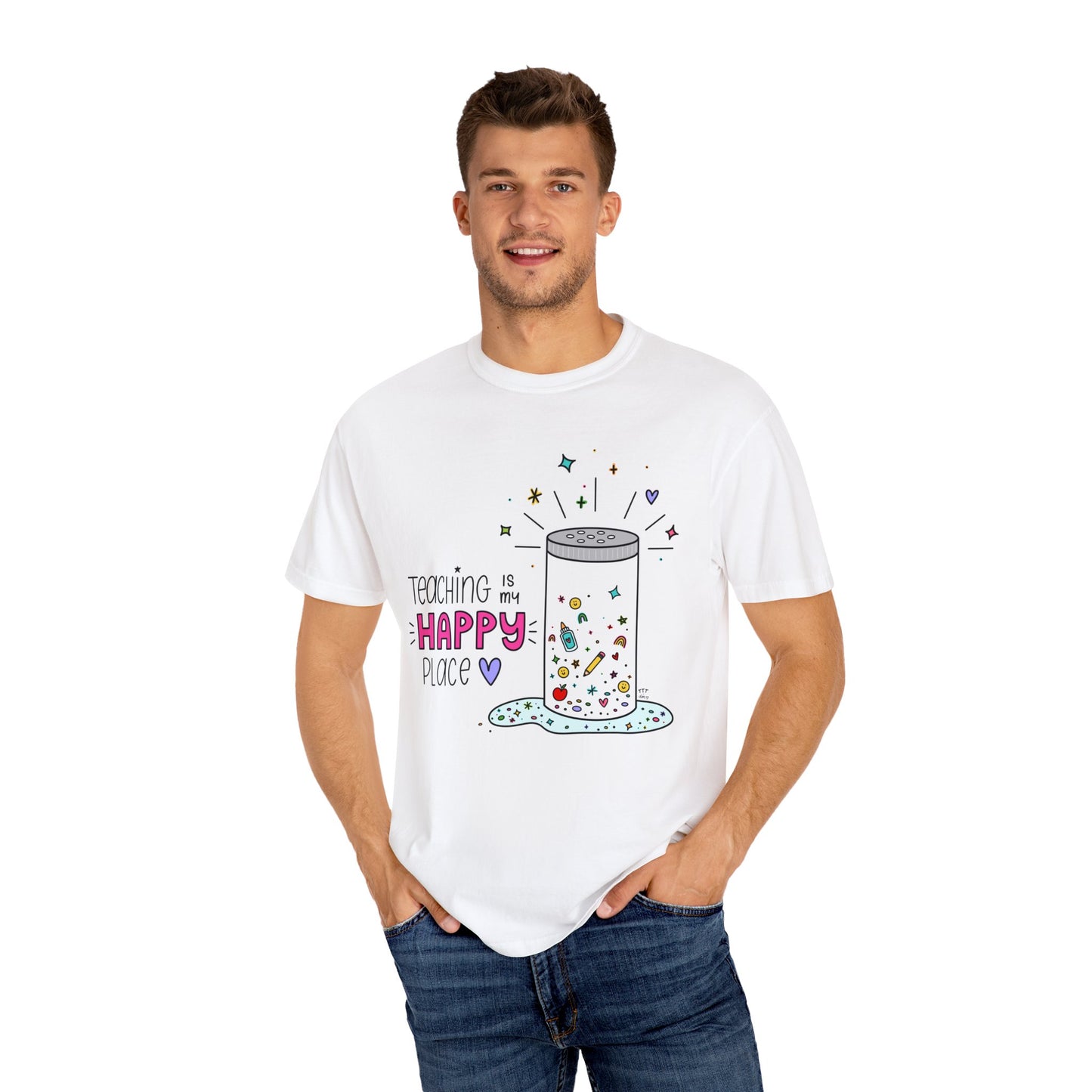 Teaching Is My Happy Place Tee