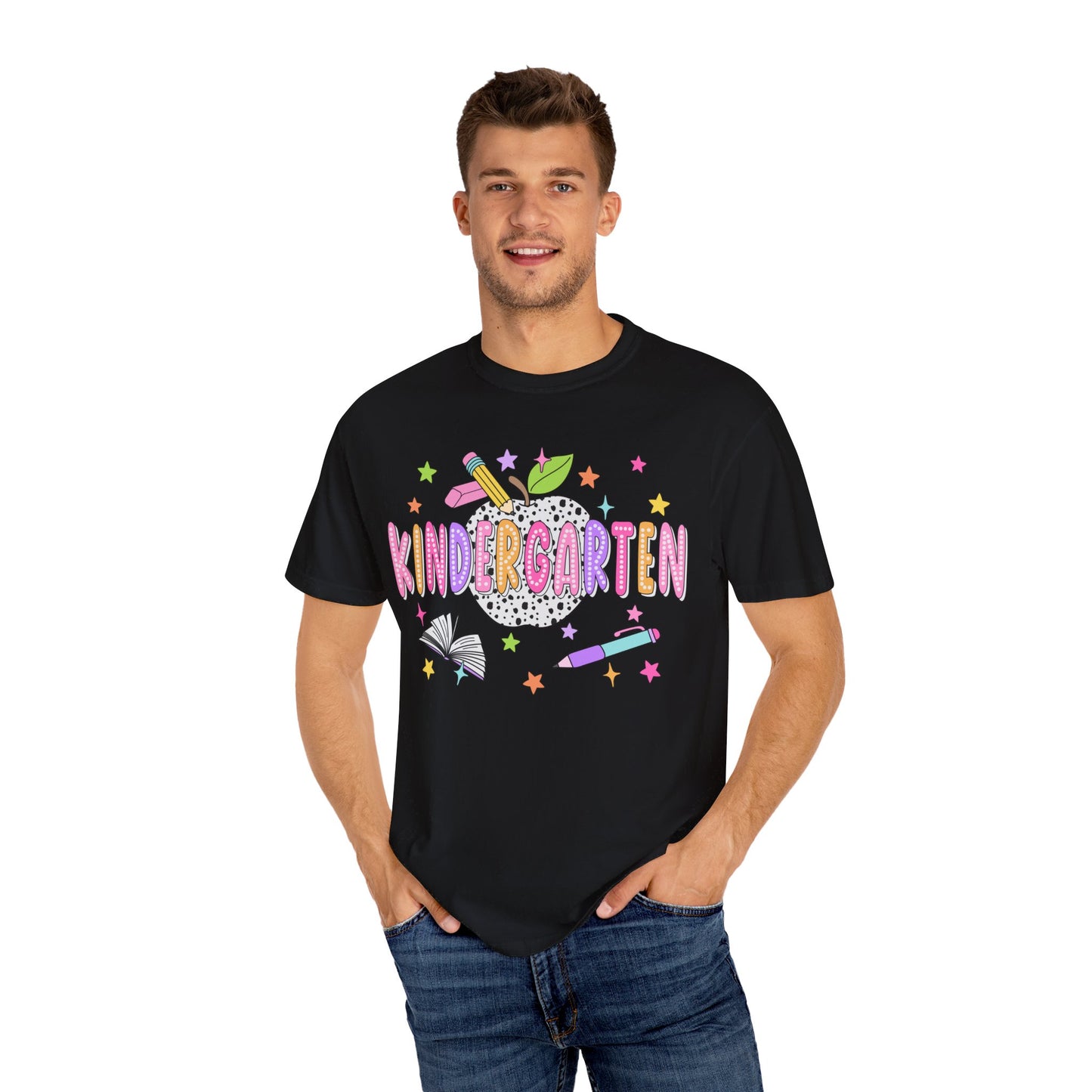 Kindergarten Dalmatian Dot Teacher Tee