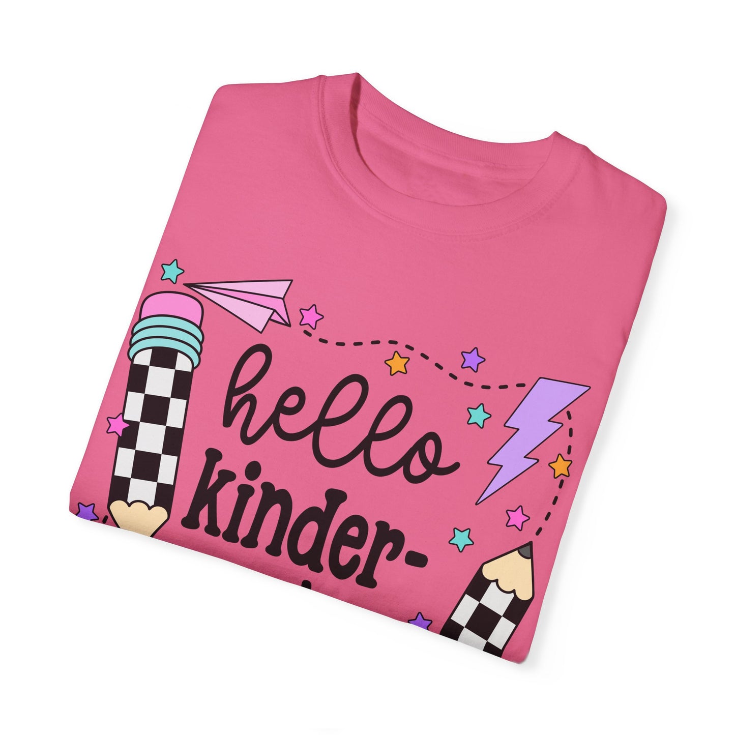 Hello Kindergarten Teacher Tee