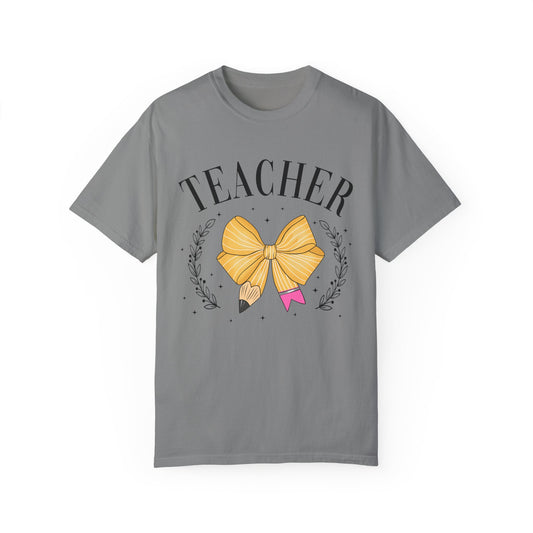 Teacher Bow Tee