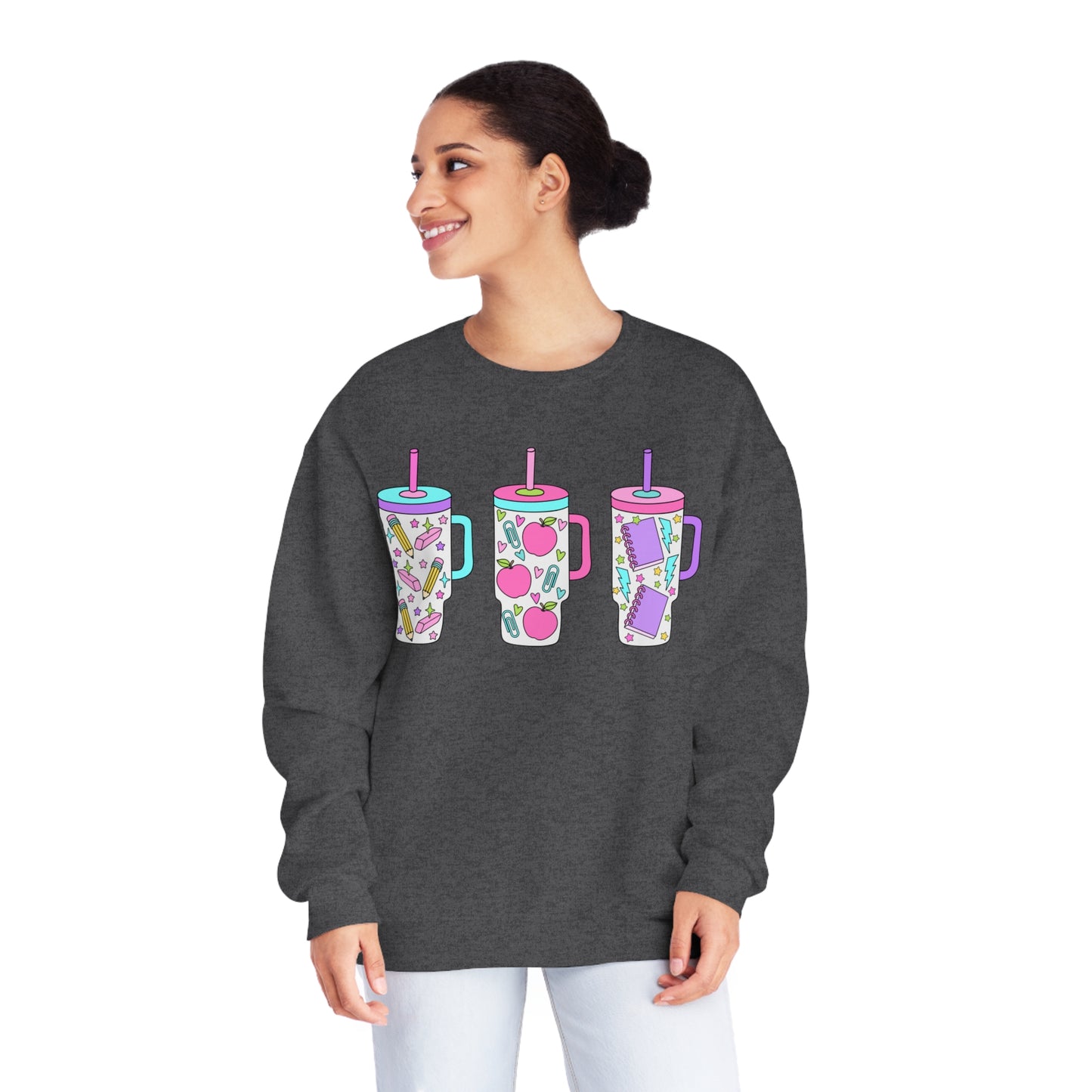 Teacher Tumblers Crewneck Sweatshirt