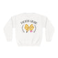 4th Grade Teacher Bow Crewneck Sweatshirt