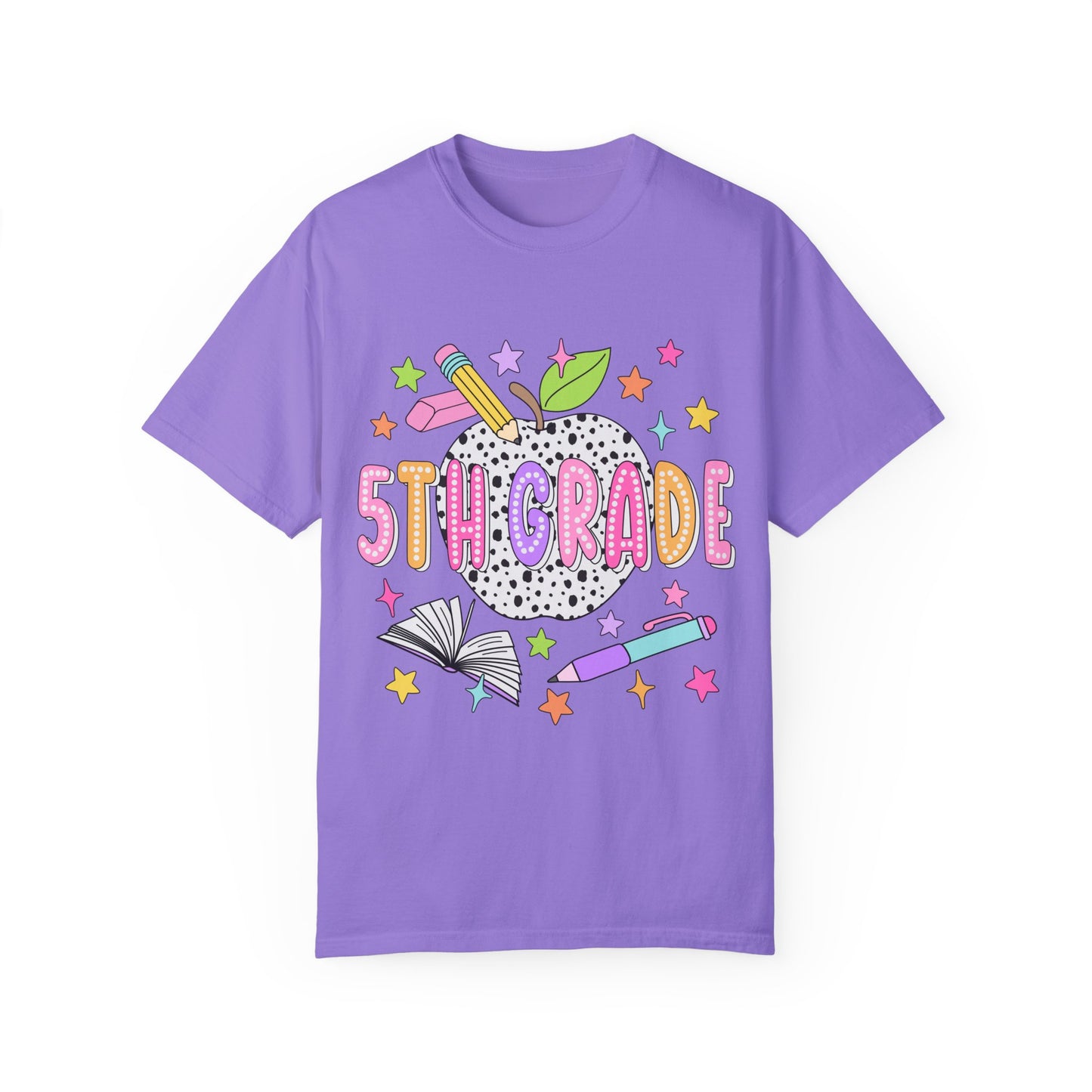 5th Grade Dalmatian Dot Teacher Tee