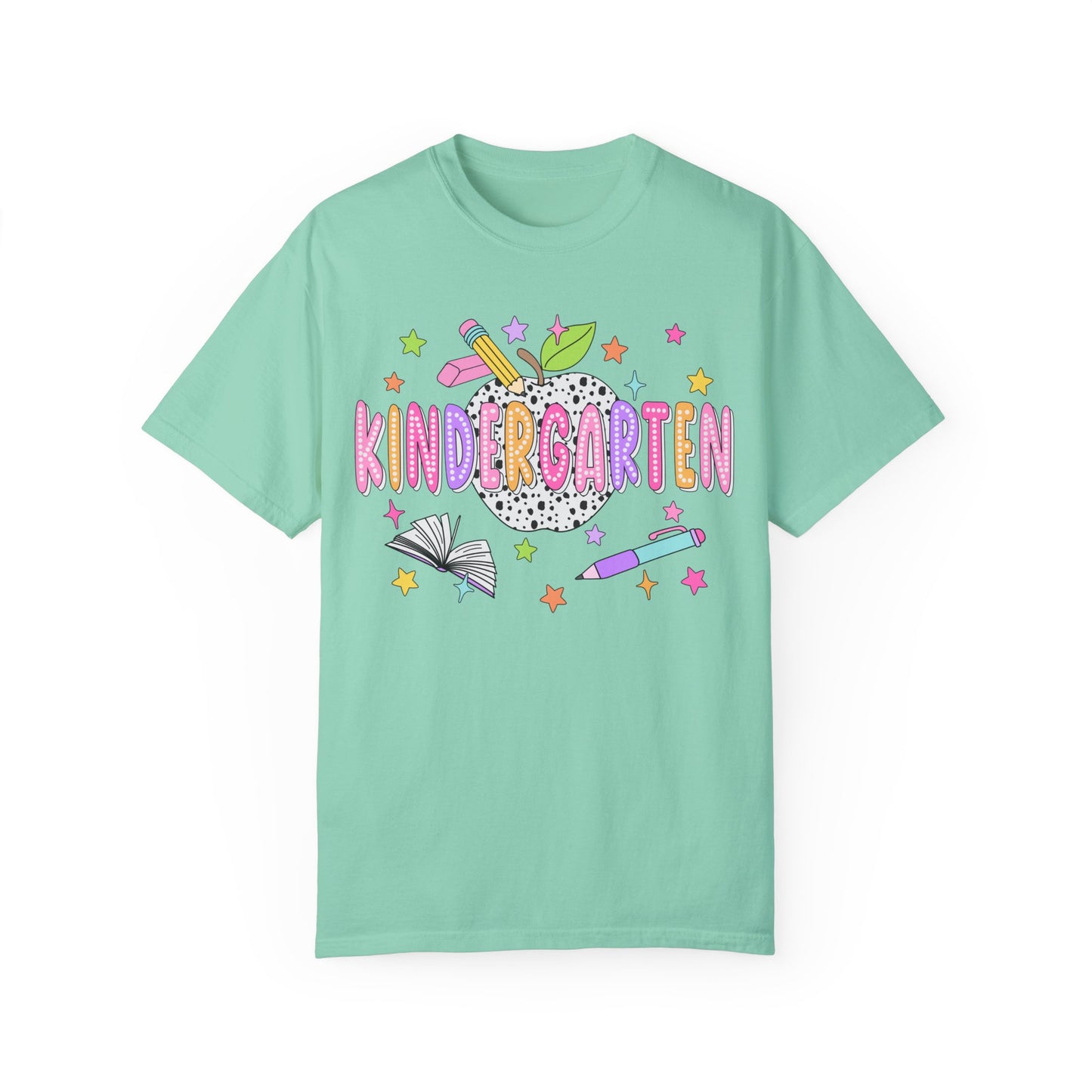 Kindergarten Dalmatian Dot Teacher Tee