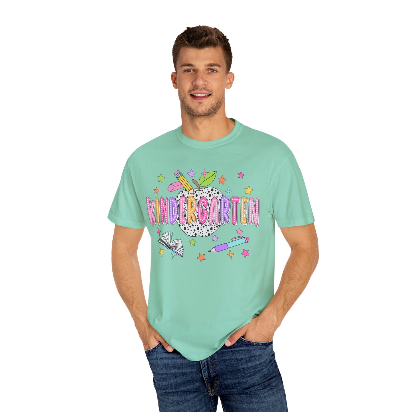 Kindergarten Dalmatian Dot Teacher Tee