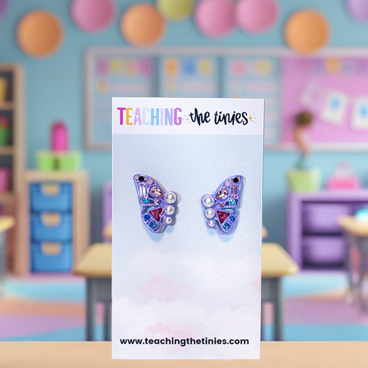 Fluttering Into The New Year Earrings