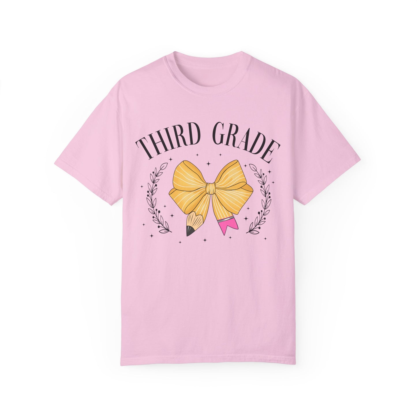 3rd Grade Bow Teacher Tee