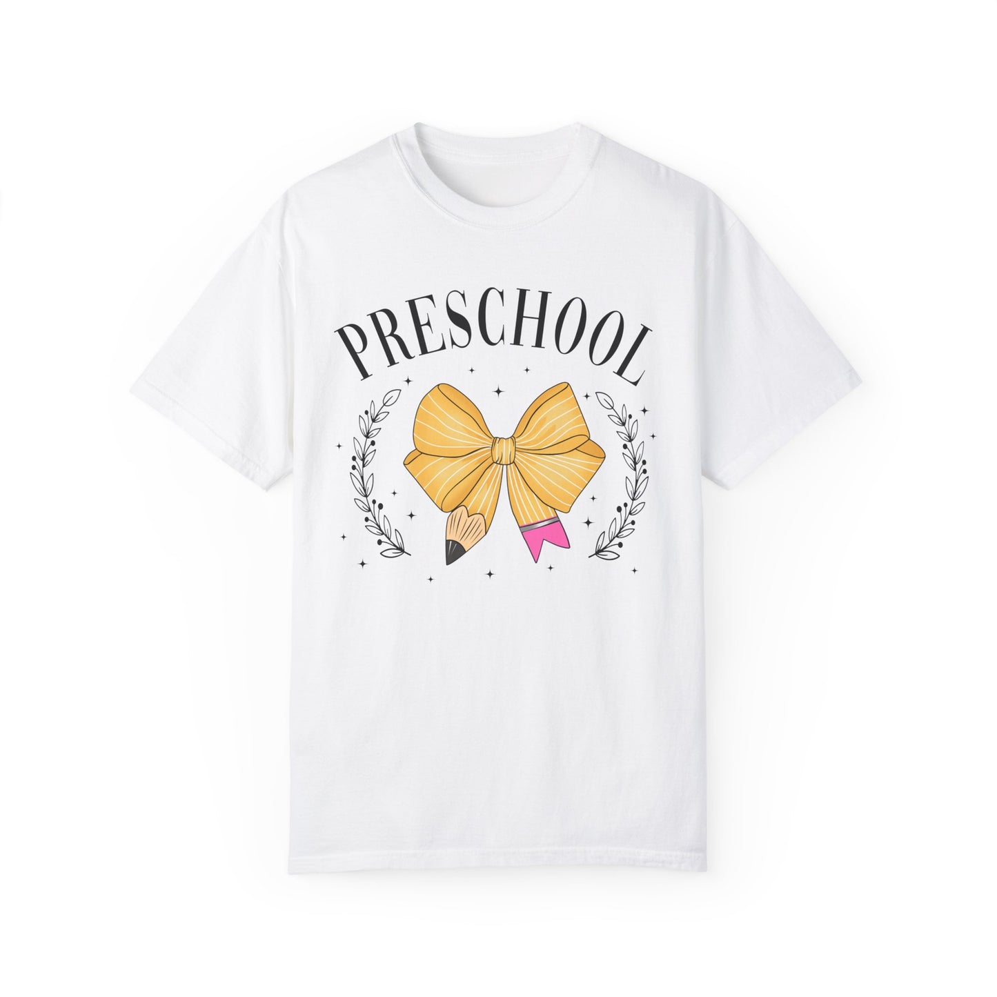Preschool Bow Teacher Tee