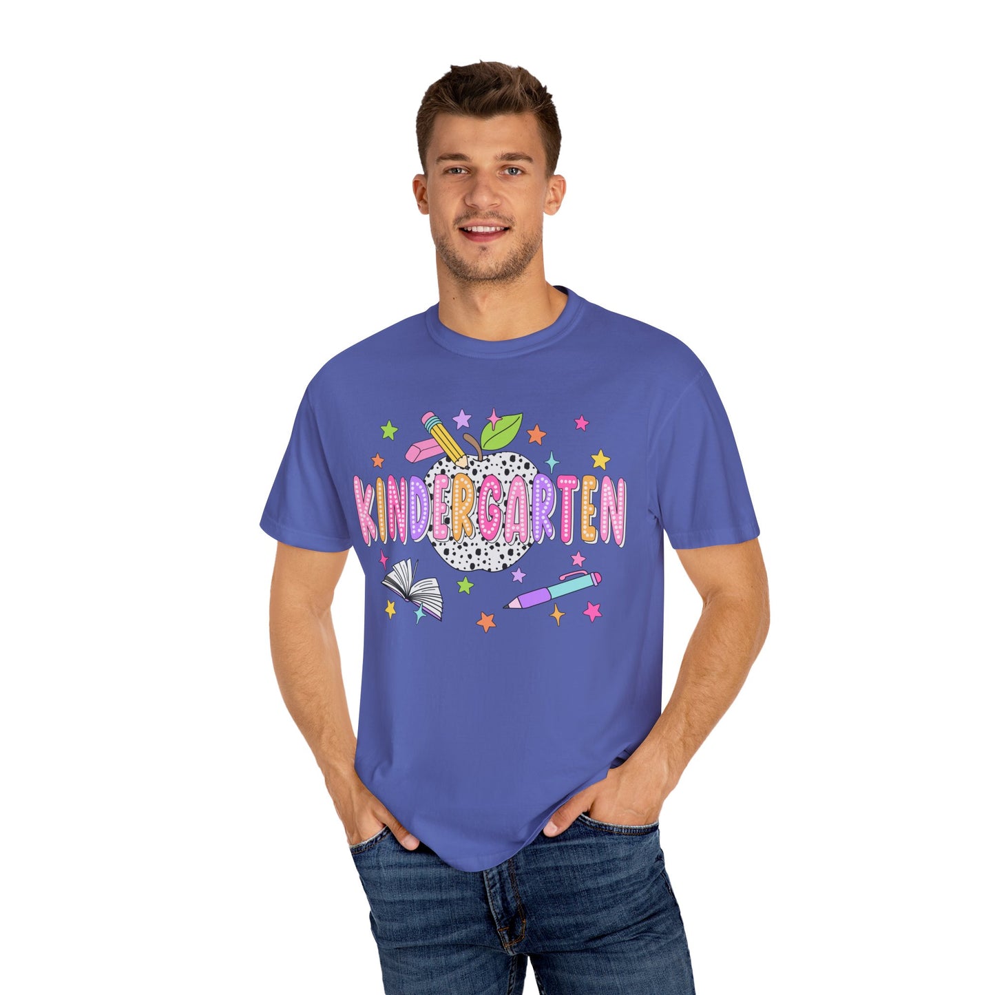 Kindergarten Dalmatian Dot Teacher Tee