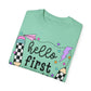 Hello 1st Grade Teacher Tee