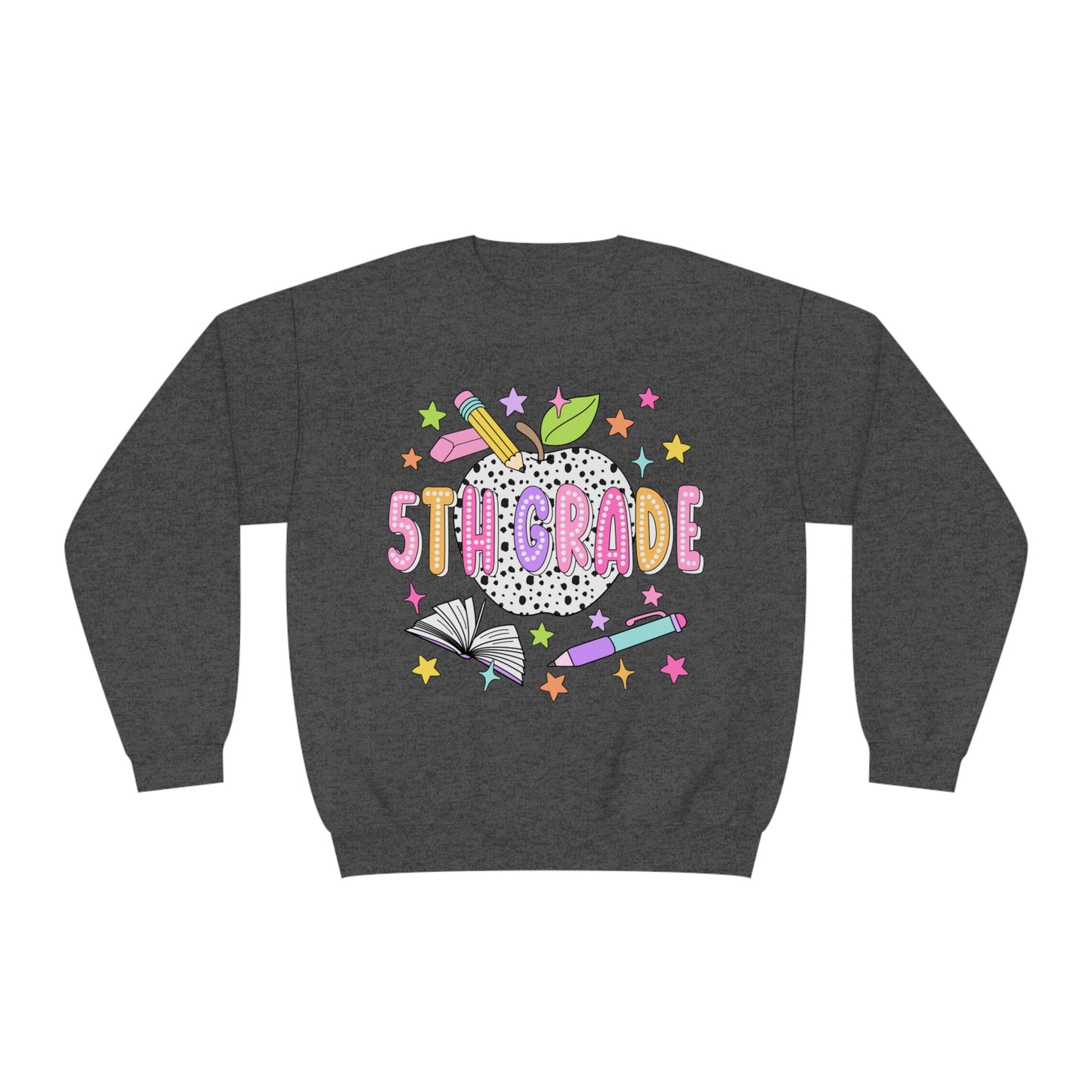 5th Grade Dalmatian Crewneck Sweatshirt
