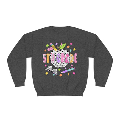5th Grade Dalmatian Crewneck Sweatshirt